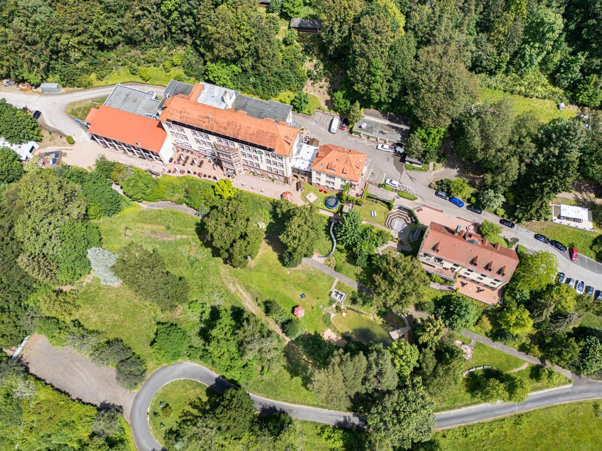 Roomingtons Hotel Franziskushoehe Lohr Exterior foto